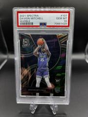 Davion Mitchell [Marble] Basketball Cards 2021 Panini Spectra Prices