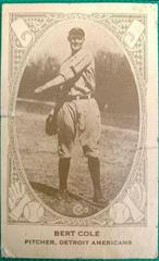 Bert Cole Baseball Cards 1922 E120 American Caramel Prices