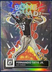 Fernando Tatis Jr. [Holo] Baseball Cards 2022 Panini Donruss Optic Bomb Squad Prices