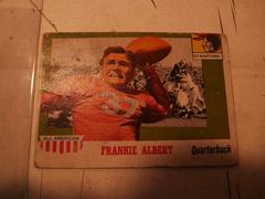 Frankie Albert #67 Football Cards 1955 Topps All American Prices