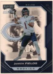 Justin Fields #PMR-8 Football Cards 2021 Panini Chronicles Playoff Momentum Rookies Prices