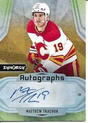 Matthew Tkachuk Hockey Cards 2021 Upper Deck Synergy Autographs Prices