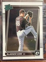 MacKenzie Gore #RP4 Baseball Cards 2021 Panini Donruss Optic Rated Prospect Prices
