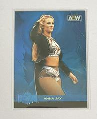 Anna Jay [Blue Spectrum] Wrestling Cards 2022 SkyBox Metal Universe AEW Prices