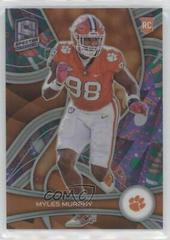 Myles Murphy [Psychedelic] #39 Football Cards 2023 Panini Chronicles Draft Picks Spectra Prices
