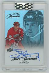 Steve Yzerman #M-SY Hockey Cards 2020 Upper Deck Clear Cut NHL Memoirs Autographs Prices
