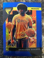 Shaedon Sharpe [Blue] #8 Basketball Cards 2022 Panini Chronicles Draft Picks Flux Prices