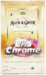 Hobby Box Baseball Cards 2020 Topps Allen & Ginter Chrome Prices