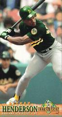 Rickey Henderson #150 Baseball Cards 1994 Fleer Extra Bases Prices