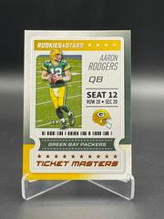 Aaron Rodgers [Orange] #2 Football Cards 2020 Panini Rookies & Stars Ticket Masters Prices