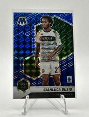 Gianluca Busio [Blue Mosaic] #117 Soccer Cards 2021 Panini Mosaic Serie A Prices