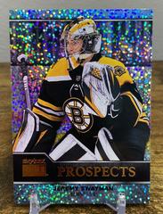 Jeremy Swayman [Sapphire] #PP-10 Hockey Cards 2021 Skybox Metal Universe Premium Prospects Prices