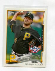 Gerrit Cole Baseball Cards 2014 Topps Opening Day Prices