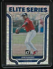 Jose Ramirez [Vector] #ES-6 Baseball Cards 2022 Panini Donruss Elite Series Prices