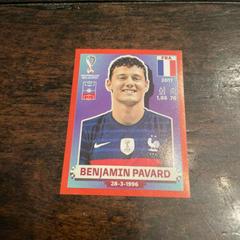 Benjamin Pavard Soccer Cards 2022 Panini World Cup Qatar Stickers Prices
