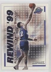 John Stockton Basketball Cards 1999 SkyBox Impact Rewind '99 Prices