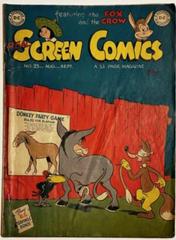 Real Screen Comics #25 (1949) Comic Books Real Screen Comics Prices