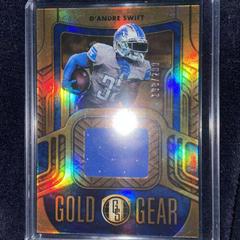 D'Andre Swift #GG-DSW Football Cards 2022 Panini Gold Standard Gear Prices