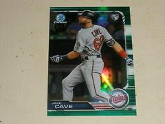Jake Cave [Green Refractor] #5 Baseball Cards 2019 Bowman Chrome Prices
