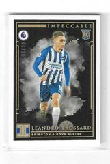 Leandro Trossard [Gold] Soccer Cards 2019 Panini Impeccable Premier League Prices