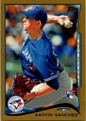 Aaron Sanchez [Gold] #US240 Baseball Cards 2014 Topps Update Prices