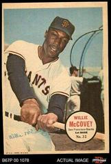 Willie McCovey #32 Baseball Cards 1967 Topps Pin Ups Prices