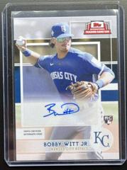 Bobby Witt Jr. Baseball Cards 2022 Topps International Trading Card Day Autographs Prices