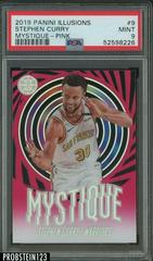 Stephen Curry [Pink] #9 Basketball Cards 2019 Panini Illusions Mystique Prices