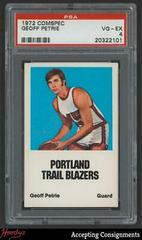 Geoff Petrie Basketball Cards 1972 Comspec Prices