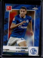 Amine Harit [Blue Wave Refractor] Soccer Cards 2020 Topps Chrome Bundesliga Prices