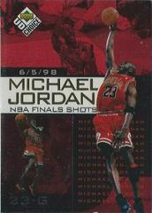 Michael Jordan #2 Basketball Cards 1998 UD Choice Preview NBA Finals Shot Prices