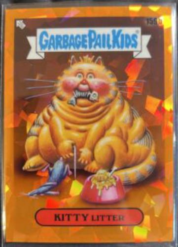 KITTY LITTER [Orange] #159b Garbage Pail Kids 2021 Sapphire