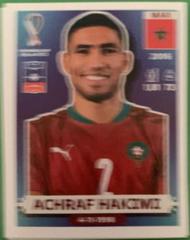 Achraf Hakimi #MAR6 Soccer Cards 2022 Panini World Cup Qatar Stickers Prices