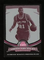 Tim Duncan [Xfractor 1/1] #4 Basketball Cards 2008 Topps Treasury Prices
