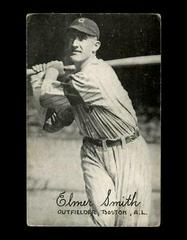 Elmer Smith Baseball Cards 1922 Exhibits Prices