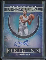 CJ McCollum [Turquoise] #UA-CJM Basketball Cards 2022 Panini Origins Universal Autographs Prices