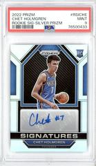 Chet Holmgren [Silver] #RSI-CHE Basketball Cards 2022 Panini Prizm Rookie Signatures Prices