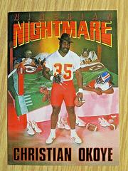 Christian Okoye #197 Football Cards 1992 Skybox Primetime Prices