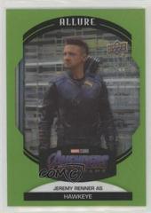 Jeremy Renner as Hawkeye [Green Quartz] #97 Marvel 2022 Allure Prices