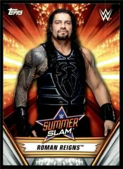 Roman Reigns Wrestling Cards 2019 Topps WWE SummerSlam Prices