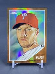 Roy Halladay [Refractor] #C196 Baseball Cards 2011 Topps Heritage Chrome Prices