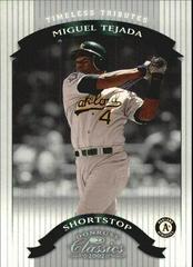 Miguel Tejada Baseball Cards 2002 Donruss Classics Prices