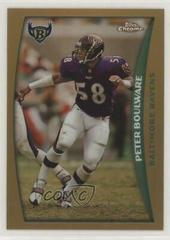 Peter Boulware [Refractor] #125 Football Cards 1998 Topps Chrome Prices