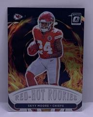 Skyy Moore #RHR-8 Football Cards 2022 Panini Donruss Optic Red Hot Rookies Prices