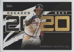 Ronald Acuna Jr. [Black] Baseball Cards 2020 Topps Decade's Next Prices