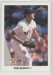 Rob Murphy Baseball Cards 1990 Leaf Prices