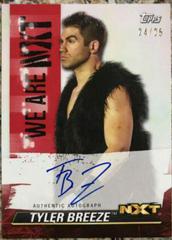 Tyler Breeze [Red] Wrestling Cards 2021 Topps WWE We Are NXT Autographs Prices