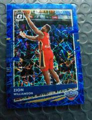 Zion Williamson [Fast Break Holo] Basketball Cards 2020 Panini Donruss Optic Prices