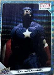 Captain America [Blue Surge] #13 Marvel 2023 Upper Deck Platinum Prices