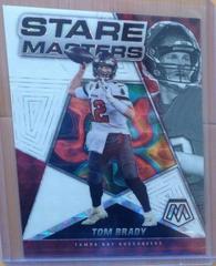 Tom Brady [White] #SM-9 Football Cards 2022 Panini Mosaic Stare Masters Prices